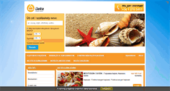 Desktop Screenshot of deltatravel.hu